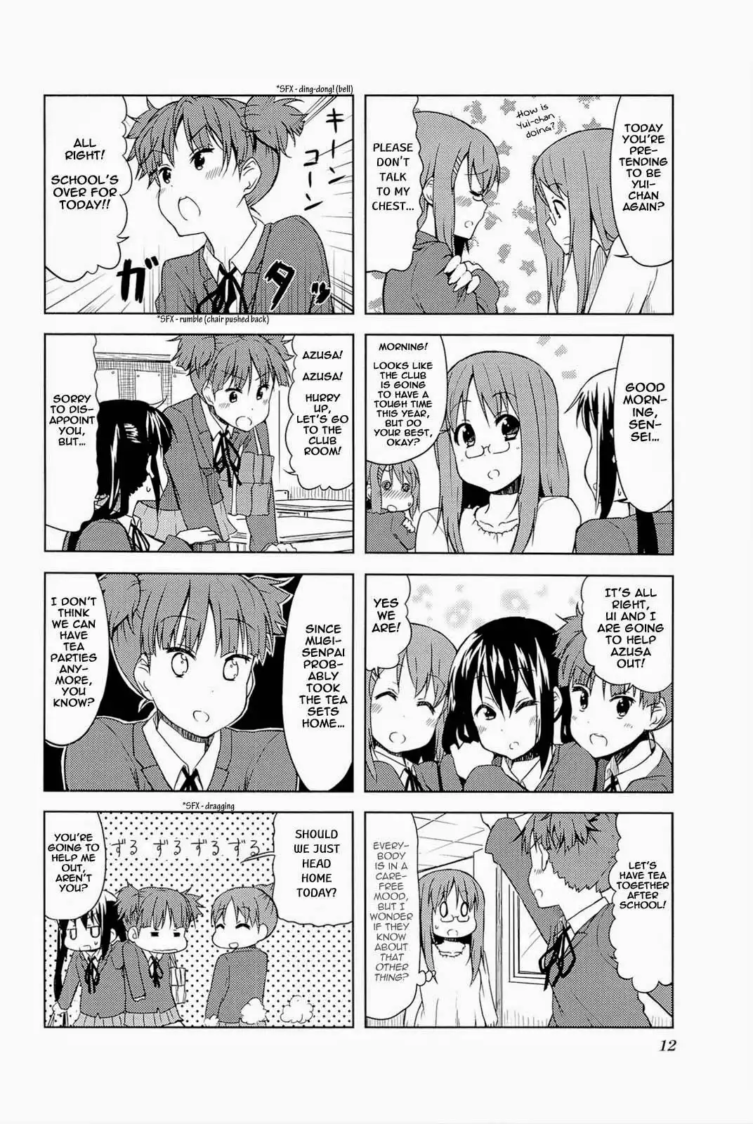 K-ON! - High School Chapter 1 4